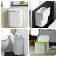 thumbnail image 4 of Kitchen Waste Compost Bin with Lid Portable Multifunction for Home Bathroom, 4 of 8