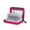 Rose red, variant on 1 Pack Women Genuine Leather RFID Blocking Purse Multi Card Slot Credit Card Holder Trend Daily Wallet Storage Bag Multiple Colors Available