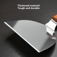 thumbnail image 6 of Pizza Peel under $5! Yannianjz Stainless Steel Pizza Spatula, Multi Purpose Kitchen Spatula for Cooking, Professional Pizza Peel for Oven Grill, Non Stick Spatula for Pancake Steak, 6 of 7