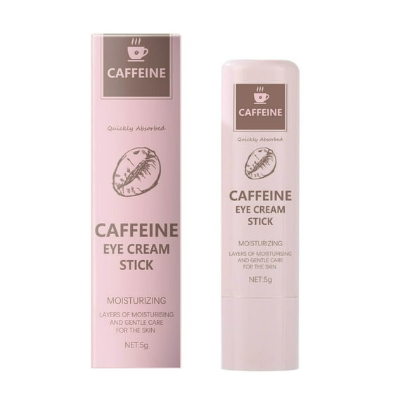 TUTUnaumb Caffeine Eye Stick With Retinol, Hyaluronic Acid For Dark Circle, Wrinkles, Under Eye Cream Anti Aging, For Puffiness and Bags Reduces Fine Lines