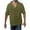 Army Green, variant on Mens Long Sleeve Pullover Hoodie Linen Henley Shirts Casual Hippie Lightweight Long Sleeve T Shirts Top,Loose V Neck Cotton Linen Hooded Shirts Tops