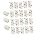 thumbnail image 2 of 20 piezas de botas para perros, cubrezapatos para cachorros, protectores de patas de tela no tejida, calcetines ajustables para mascotas, cubrezapatos Rosa M, 2 of 8