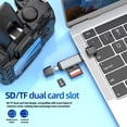 thumbnail image 2 of USB C USB to SD Card Reader Adapter for iPhone 16 15 Digital Camera Micro SD TF Photo Memory Flash Drive Stick External Storage Type C Laptop Macbook PC Android Converter Compatible for Samsung, 2 of 7