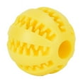 thumbnail image 2 of 2 Boules de Chien en Caoutchouc Naturel de 5 Cm - Jaune et Rouge, 2 of 5