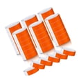 thumbnail image 2 of 6 Rouleaux de Bracelets en Papier pour Boîte de Nuit, Assortiment de Brassards pour Événements, Kit de Bracelet de Fête Assorti, Portable, Usage Unique, Orange, 2 of 9