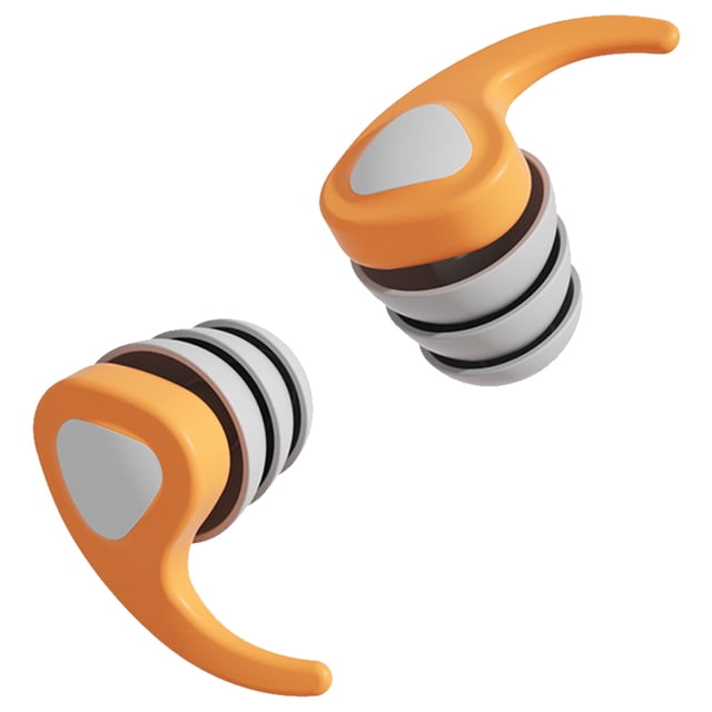 Reducción de ruido de silicona PLUG IMPRESIVA ALTA para natación para dormir (L) Amarillo