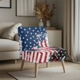 thumbnail image 3 of HELLHERO Elastic Bottom Dustproof Armless Accent Chair Cover for Armless Chair, Armless Accent Chair Protector American flag, 3 of 8