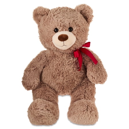 Jumbo Bear Plush, Tan, 28", Valentine's Day by Way To Celebrate