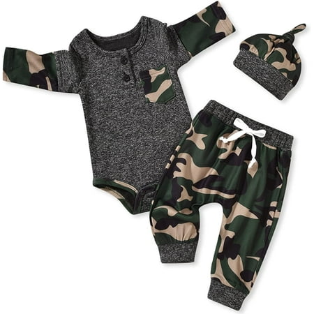 

Newborn Infant Baby Boys Fall Winter Outfit