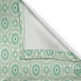 thumbnail image 6 of Ambesonne Mint Valance & Curtain, Circles Vintage Pastel, 55"x30", Mint and Pale Green, 6 of 6