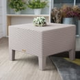 thumbnail image 2 of Lagoon Magnolia Rattan Side Table, 2 of 2