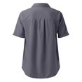 thumbnail image 4 of Cathalem Womens Short Sleeve Shirts Cute Loose Spring and Summer Tops,Gray XL, 4 of 4