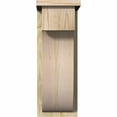 thumbnail image 2 of 8"W x 10"D x 22"H Del Monte Rough Sawn Corbel w/Backplate, Douglas Fir, 2 of 9