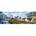 thumbnail image 2 of SUNSOUT INC - Wolves on the Run - 500 pc Jigsaw Puzzle by Artist: Steve Crisp - Finished Size 12" x 36" - MPN# 57356, 2 of 5
