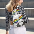 thumbnail image 5 of Rocae Panda with Sun glasses for Canvas College Laptop Backpack for Men Women-Small, 5 of 5