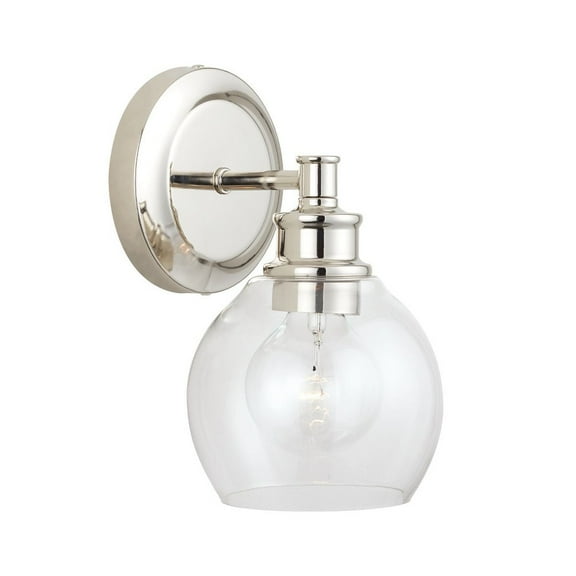 Mid-Century 1 Light Wall Sconce-Polished Nickel Finish Capital Lighting 621111Pn-426