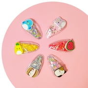Squishmallow Confetti Unisex Confetti Hair Snaps for Most All Hair Types