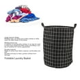 thumbnail image 3 of Foldable Laundry Basket Large Capacity Cotton Linen Fabric Hamper, Multifunctional Storage for Bathroom Bedroom Home, 3 of 7