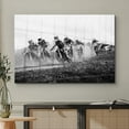 thumbnail image 2 of wall26 Canvas Print Wall Art Black &amp; White Motorcycle Racers Sports Athletes Photography Realism Contemporary Scenic Urban Multicolor Ultra for Living Room, Bedroom, Office - 24"x36", 2 of 5