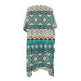 thumbnail image 2 of HELLHERO Multi-layer Diamonds Long Kimono Swimsuit Cover Up Breathable Polyester Casual Loose Bathing Suit Cover Up, 2 of 6