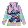 thumbnail image 4 of Stitch Hoodie with Pocket Cartoon Anime for Boys Girls Teens Gift, 4 of 6