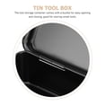 thumbnail image 4 of OULII Portable Small Iron Tool Box for Household Tool Storage and Workshop Organization, 4 of 8