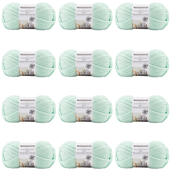 Loops & Threads Sweet Snuggles Lite Yarn, 12 Pack