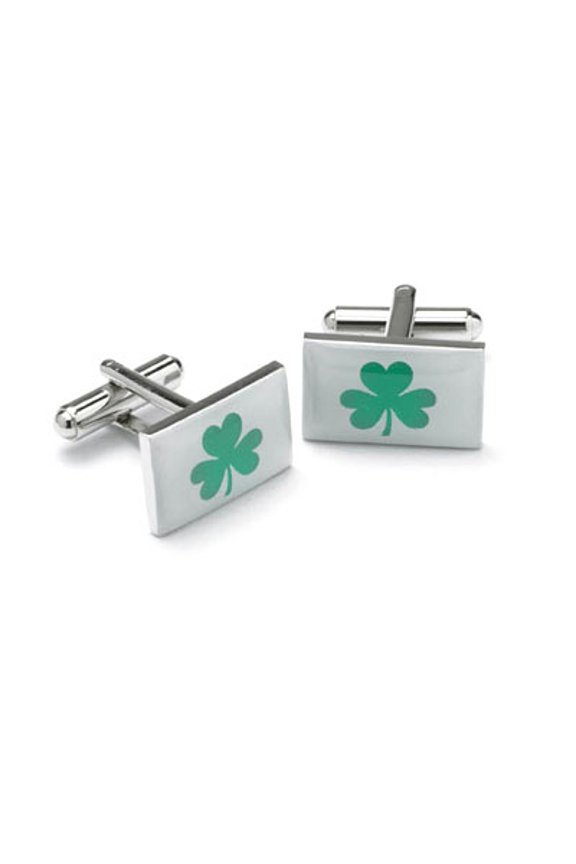 Irish Shamrock Cufflinks