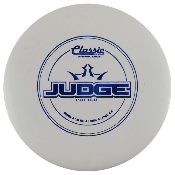 Dynamic Discs Classic Blend Judge 173-176g Putter Golf Disc Colors may vary - 173-176g