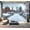 Color2, variant on Peel and Stick Wallpaper Beautiful city square winter evening light snowfall Modern Art Wall Mural Decor Self Adhesive and Removable 69in x 98in