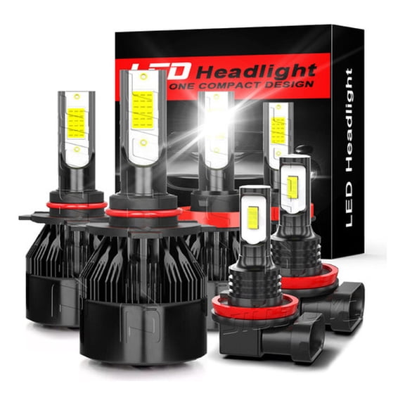 Applies to Led Light Headlight Kit 9005 H11 H8 14000lm For Ford High/Low