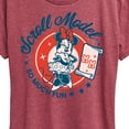 thumbnail image 3 of Disney - Scroll Model - Women's Short Sleeve Graphic T-Shirt, 3 of 5