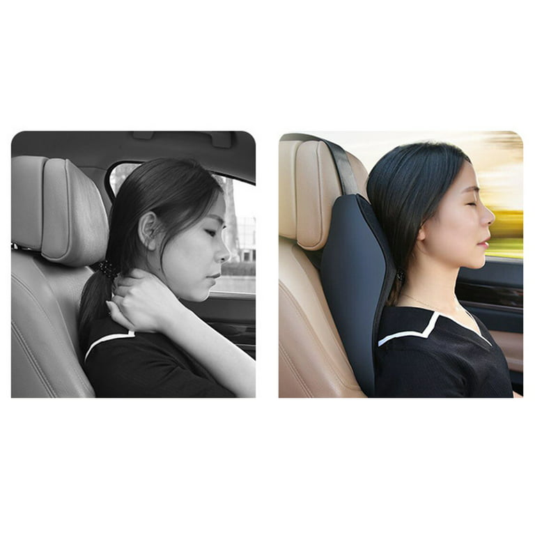 Car Headrest Pillow Neck Pillow Cushion for Driving Memory Foam