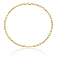 thumbnail image 5 of 14K Solid Yellow Gold Double Sided Heart Anklet Summer Beach Foot Ankle Bracelet, 5 of 7
