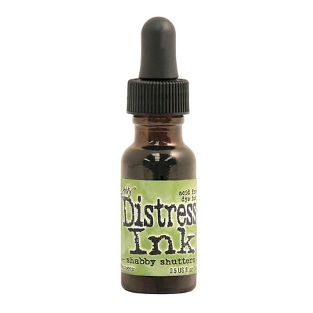 UPC: 0804551980466 | Tim Holtz Distress Ink shabby shutters  0.5 oz. reinker bottle (pack of 3)