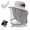 Gray, variant on UPF 50+ Mosquito Net Hat Sun Hat Mesh Hat Sun Protection Fishing Hat for Men Women Outdoor Fishing Hiking Camping Gardening,Dark Gray