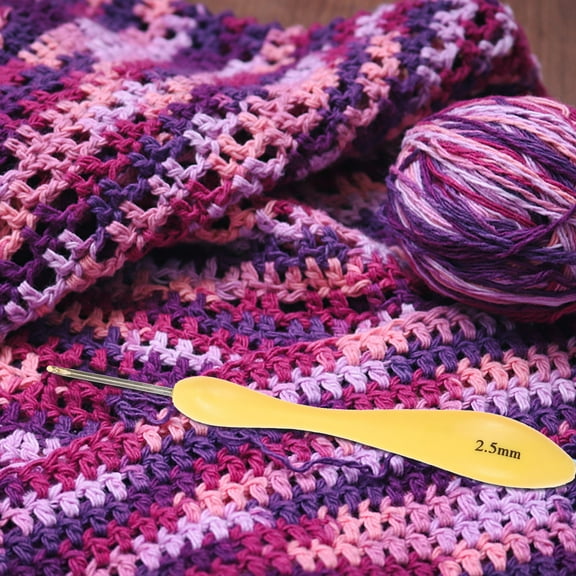 HOMEMAXS 8Pcs Knitting Hooks Crochet Hooks Handheld Crochet Needles Wig Knitting Tools Carpet Knit Tools