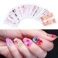 thumbnail image 3 of 48 unids/set colorido patrón de flores Nail Art Tip calcomanía pegatina transferencia de agua Ndcxsfigh Nuevos Originales, 3 of 6