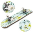thumbnail image 4 of Seamless from butterflies clip art Outdoor Skateboard Longboards 31"x8" Pro Complete Skate Board Cruiser, 4 of 5