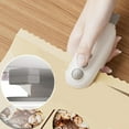 thumbnail image 5 of Mini Bag Sealer with Cutter and Magnet, 2025 New Rechargeable 2 in 1 Heat Sealer, Portable Mini Vacuum Sealer for Food Chips and Other Food Bags, Magnetic design (Blue), 5 of 11