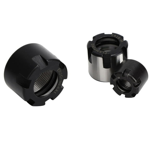 Collet NutER11M/16M/20M Collet Nut 40 Collet Chuck Nut Steel Collet Nut Exceptional Reliability