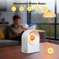 thumbnail image 2 of 1 Pce Haut-Parleur Bluetooth Machine à Sons de Bruit Blanc Veilleuse Portable Bureau, 2 of 8