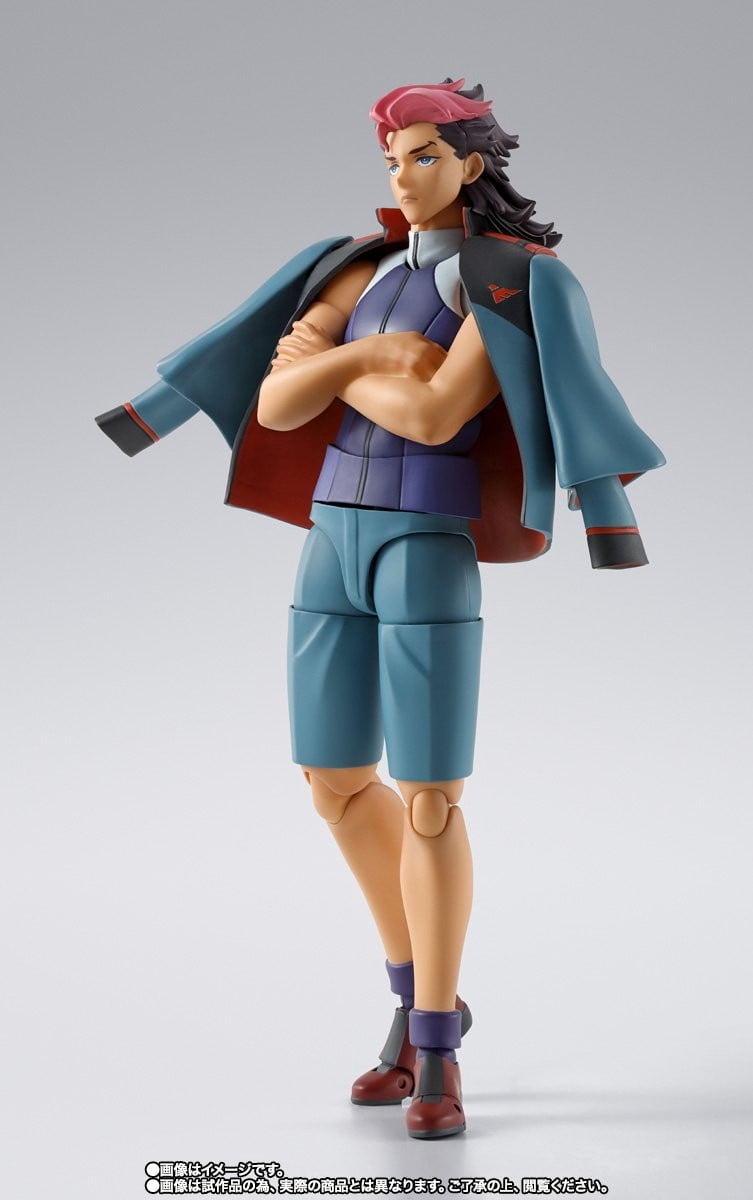 Bandai Tamashii Nations MS Gundam The Witch From Mercury: Guel Jeturk S.H.Figuarts Action Figure