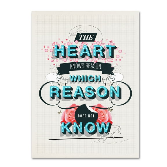 Trademark Fine Art 'The Reason' Canvas Art by Kavan & Co