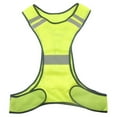 thumbnail image 2 of LED Reflective Night Running Cycling Safety Warning High Visibility Vest Jacket, 2 of 7