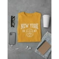 thumbnail image 3 of New York Retro College T-Shirt Men -Image by Shutterstock, Male x-Large, 3 of 4