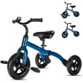 thumbnail image 3 of Wdmiya Blue 21" Foldable Tricycle with Removable Pedals, 3 of 9