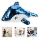 thumbnail image 4 of KAKOWELY Delfín de peluche, juguete de delfín de peluche, delfín de peluche con lentejuelas, decoración para dormitorio, 4 of 4