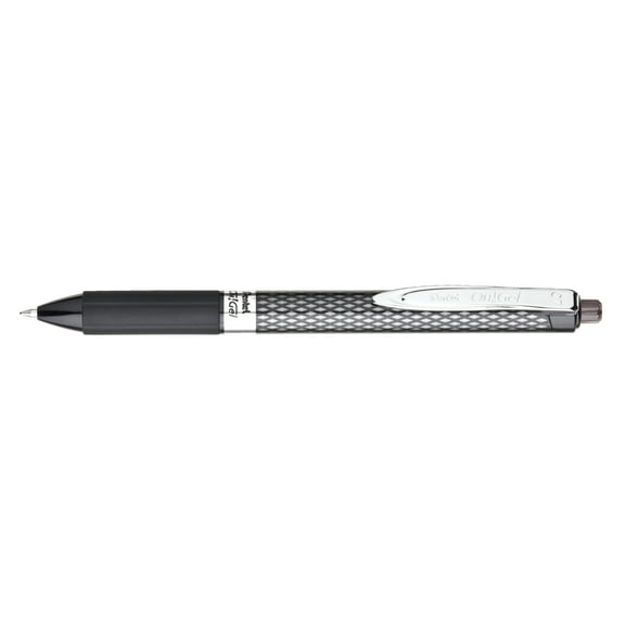 Pentel OH! Gel Retractable Gel Pen, Medium Line, Black Ink