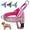 Pink, variant on Didog No Pull Dog Harness Reflective Padded Plush Front Leading Pet Puppy Walk Vest